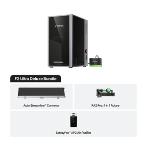 มัด F2อัลตร้าดีลักซ์ Mopa 60W & ไดโอด40W เครื่องแกะสลักเลเซอร์คู่โปรแกรม DXF รองรับใหม่สำหรับหนัง/พลาสติก/กระดาษ - Product Image 2