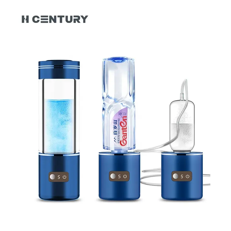 1500ml Nano idrogeno generatore di acqua potabile Usb ricco di idrogeno Sport bottiglia di acqua tazza per la salute del polmone del cervello