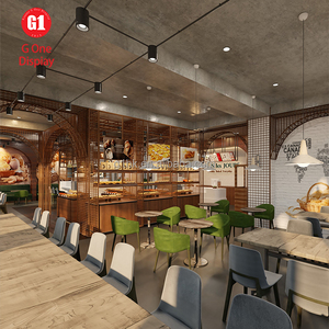 Vitrine de boulangerie, comptoir de présentation pour boulangerie-pâtisserie, design personnalisé pour boulangerie - Product Image 3