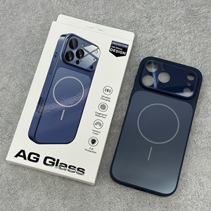 Coque de <span class=keywords><strong>téléphone</strong></span> en verre nano mat officielle AG <span class=keywords><strong>pour</strong></span> iPhone 18 Pro Max, étui <span class=keywords><strong>pour</strong></span> iPhone 16, 15 Plus, 14, 13 Pro Max, 17 Air, <span class=keywords><strong>chargeur</strong></span> magnétique sans fil - Product Image 6