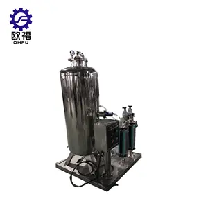 عالية co2 قابل للتعديل التجاري آلة توزيع المياه الغازية آلة التلقائي الصودا صنع آلة من OHFU