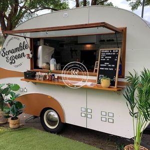 2025 Small Business Fully Equipment Mobile Fast Food <b>Cart</b> Crepe Food Truck With Extension Concession Food Trailer - Product Image 5