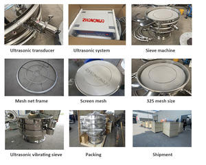 Máquina de Cribado por Vibración Ultrasónica, Tamiz Vibratorio para Polvo Fino, Separador - Product Image 5