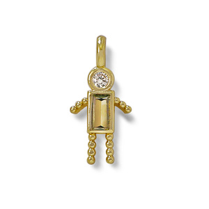 Colgante <span class=keywords><strong>de</strong></span> <span class=keywords><strong>Oro</strong></span> Laminado con 12 Piedras <span class=keywords><strong>de</strong></span> Nacimiento y Circonitas, Mini Dijes <span class=keywords><strong>de</strong></span> Figuras para Mujer, Regalo Personalizado <span class=keywords><strong>de</strong></span> Cumpleaños, Accesorio para el Cuello - Product Image 5