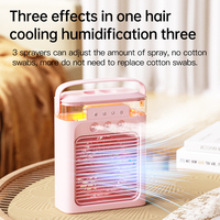 Personal Portable Ac mist Mini Refroidissement Climatiseur Déshumidificateur USB Charge Eau Refroidisseur De Bureau Ventilateur petit ventilateur mini