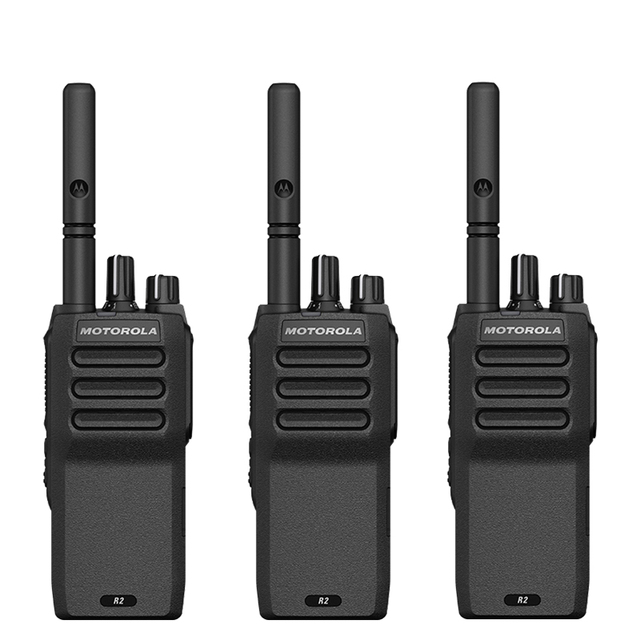 IP55 waterproof intercom DMR portable two-way radio UHF VHF long range walkie-talkie for Motorola R2 handheld radio