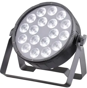 Cheap Price stage lights 18PCS*1W (3 in 1) led plastic par light Disco light For Club, Concert.