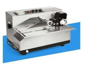 Rueda de tinta Impresión de acero Máquina de codificación continua Fecha de producción más amplia Número de lote Sello Marcado Máquina de impresión de bolsas de alimentos
