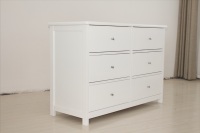 Nouvelle mode, vente chaude, commode à tiroirs en bois moderne multifonctionnelle, grand rangement pour la chambre à coucher, le salon, l'entrepôt (personnalisable)