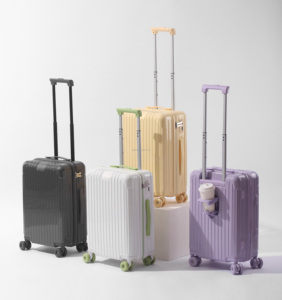 Maleta de Viaje con Ruedas Silenciosas de Gel, 20 y 24 Pulgadas, Resistente, con Candado TSA, Superligera, para Vacaciones y Negocios - Product Image 1
