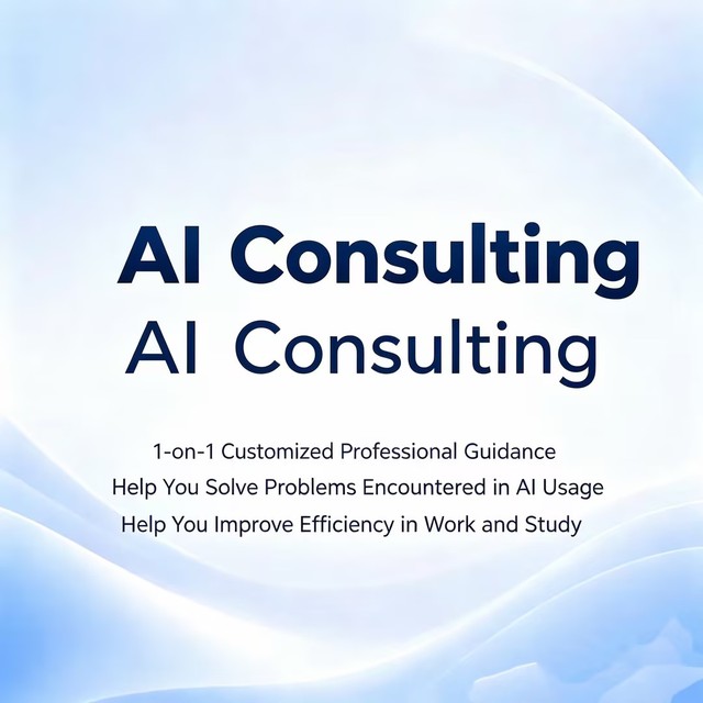 One-on-one AI consultation, custom prompt & copywriting solution guidance service