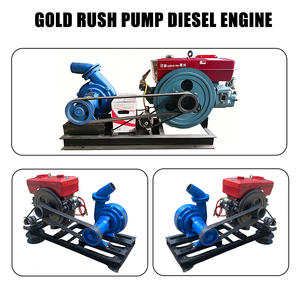 Pompe à aspiration de sable entraînée par un moteur diesel, 3/4/6/8 pouces, résistante à l'usure, pour la dragage de l'<span class=keywords><strong>or</strong></span> et le dragage de rivières - Product Image 2