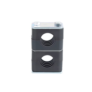 Abrazadera Doble para Tuberías Guan Peng, 6mm-63mm, de Nylon, para Conductos Hidráulicos y Eléctricos Marinos, Acabado en Zinc, Métrica - Product Image 4