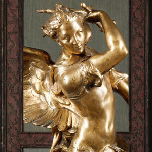 <span class=keywords><strong>Bronce</strong></span> antiguo/Material de cobre/Escultura de Ángel dorado de lujo con joyería floral/Diseño de <span class=keywords><strong>bronce</strong></span> antiguo <span class=keywords><strong>oxidado</strong></span> - Product Image 6