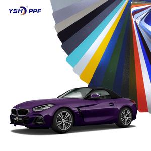 <span class=keywords><strong>Film</strong></span> de protection de voiture en vinyle métallisé violet nuit Carbins - Product Image 1