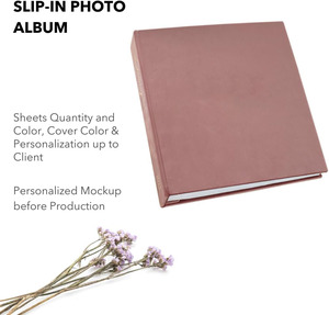 Album photo extra large avec pochettes pour photos jusqu'à 4x6 pouces, album photo familial grand format - Product Image 2