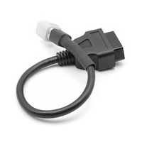 Cable OBD2 para Motocicleta, Adaptador de 4 Pines a 16 Pines OBD2, Compatible con Motocicletas Yamaha