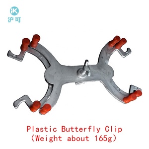 <span class=keywords><strong>Pinza</strong></span> de <span class=keywords><strong>mariposa</strong></span> de doble Bureta de plástico para <span class=keywords><strong>laboratorio</strong></span> - Product Image 2