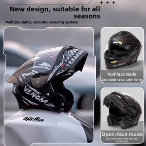 Casco Modular para Motocicleta con Mentonera Abatible, Certificado DOT ECE, para Hombres, Mujeres y Adultos, para Viajes - Product Image 6