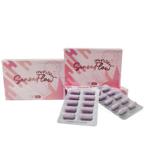 Cápsulas vegetarianas orgánicas certificadas para mujer, regulación hormonal, extracto vegetal puro, fibra dietética - Product Image 2