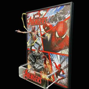 โปสเตอร์3D ซูเปอร์แมนสไปเดอร์แมนสไปเดอร์แมนภาพวาดติดผนังซูเปอร์ฮีโร่ย้อนยุคเหมือนชีวิตศิลปะการพิมพ์บนผนังห้องสำหรับเด็กผู้ชาย - Product Image 3