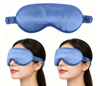 Masque de sommeil 100% soie de mûrier 16mm 19mm 22mm, masque oculaire occultant en soie avec sangle élastique