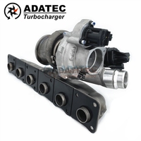 Kits de Turbina Híbrida de Alto Rendimiento N55 Turbo 400-500HP con Cojinete de Rodamientos EWG 18539700005 para BMW 135i 335i 335Xi /BMW X3 35i N55