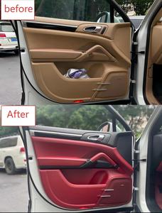 Source Usine Porsche Luxe Ensemble Complet Housse de Siège Housse de Siège en Cuir de Vache pour Porsche Cayenne Taycan Panamera Maycan 718 <span class=keywords><strong>911</strong></span> - Product Image 5