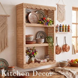 Étagère de rangement tissée moderne et durable, étagère flottante <span class=keywords><strong>d</strong></span>écorative pour l'art mural <span class=keywords><strong>au</strong></span>-<span class=keywords><strong>dessus</strong></span> du canapé et du <span class=keywords><strong>lit</strong></span> - Product Image 2
