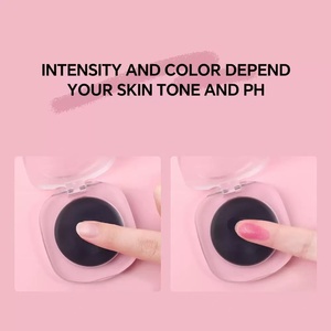 Blush Nero che Cambia Colore, Tinta Magica Riscaldante per Guance, Blush Cremoso Magico per Labbra e Guance, Jelly pH Blush - Product Image 5