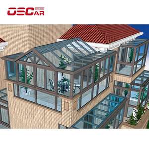 Orangerie Petite Extension Installée Conceptions Styles Bungalows <span class=keywords><strong>Prix</strong></span> <span class=keywords><strong>Moyen</strong></span> Bricolage Assemblage Jardin Patio Cour <span class=keywords><strong>D</strong></span>écor À La Maison Véranda - Product Image 2