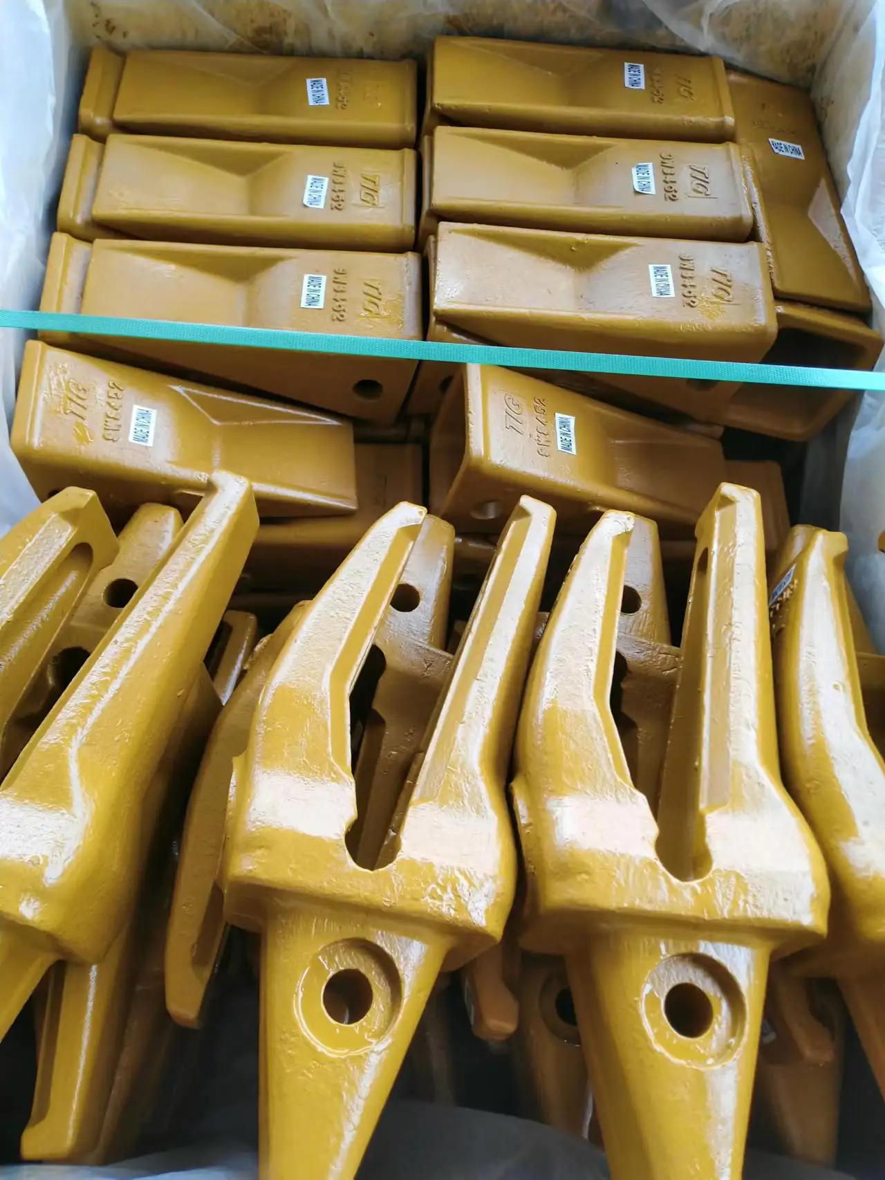 TIG BRAND Construction Machinery Parts Chargeur pelle pièces de rechange godet dents 1U0307