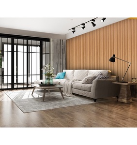 Paneles de Pared Acanalados de MDF de 18 mm, Diseño Decorativo de Listones de Madera, Revestimiento de Pared Interior, Decoración Moderna para el Hogar y la Oficina - Product Image 6