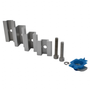 Morsetto Centrale Solare in Alluminio da 30mm, Accessorio per Sistema di Montaggio Fotovoltaico con Staffa di Fissaggio PV - Product Image 6