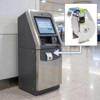 Imprimante thermique intégrée KP-300V 80 mm avec coupe-papier automatique RS232 USB LAN pour distributeur automatique en libre-service