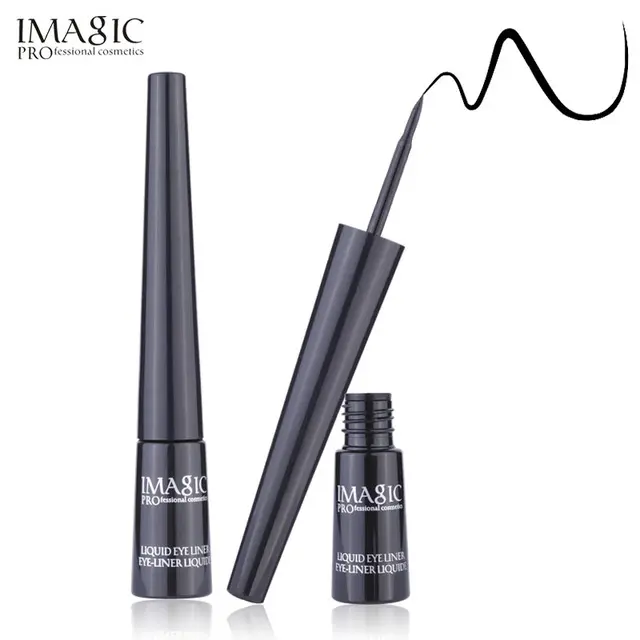 IMAGIC Eyeliner manufacturer waterproof black color liquid eyeliner glitter mascara eyeliner pen