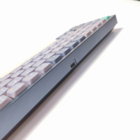Kustom DIY RGB antighosting PCB terpasang Hot-Swappable Keyboard CNC Metal Case Kit Mechanical Keyboard Cool RGB Gaming Keyboard