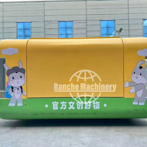 รถเข็นขายอาหารเคลื่อนที่เคลื่อนที่ได้รถขายอาหารในบาร์ไอศกรีมเคลื่อนที่ได้ - Product Image 1