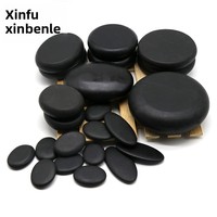 Set Pemanas Batu Vulkanik Panas-Dingin dengan Kotak Pijat Batu Bian Minyak Esensial Kelas I untuk Salon Kecantikan Guangdong