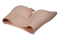 Nouveau Style femmes Sexy grande taille et fesse faux Bum sous-vêtements culottes Silicone caoutchouc hanche pantalon pour grande taille rembourré