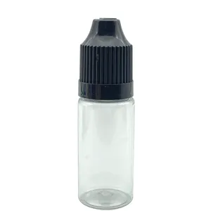 Garrafa vazia de plástico 50 peças, pet 3ml 5ml 10ml 15ml 20ml 30ml 50ml olho líquido transparente água fraca tampa de ponta longa com funil