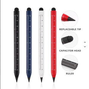 Crayon métallique sans encre 0,5 mm effaçable, <span class=keywords><strong>stylo</strong></span> permanent non-affûté, encre <span class=keywords><strong>indélébile</strong></span> multicolore, usage bureau et scolaire, haute qualité - Product Image 5