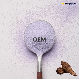 Poudre de thé au lait de taro Buppoz, sac de 1 kg, certifiée Halal et HACCP, pour les magasins de bubble tea, approvisionnement en gros, durée de conservation de 24 mois - Product Image 2