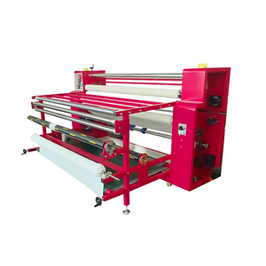 New Condition KC BA20170 Automatic Mini Drum Calandra Heat Transfer <b>Printing</b> <b>Machine</b> 1.7M Width Multicolor for Heat Transfers - Product Image 3
