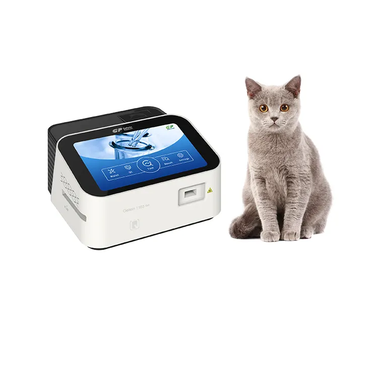 Teste veterinário Getein 1160 Vet imunofluorescência analisador gato diagnóstico máquina