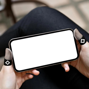 Găng tay chơi game chuyên nghiệp có logo tùy chỉnh: Sợi bạc 0.3mm, siêu mỏng, chống mồ hôi & thoáng khí, bảo vệ ngón tay cái dành cho PUBG - Product Image 3