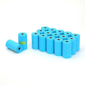 Bolsas para Desechos de Perros Personalizadas de Fábrica, Ecológicas, Compostables, Hechas de Material Reciclado de Almidón de Maíz y PE - Product Image 6