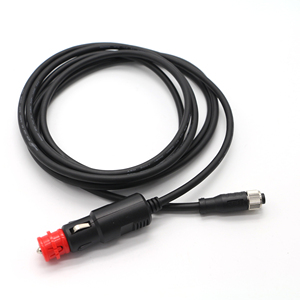 12V Car Cigarette Lighter Plug Cord 2P Wiring <b>Harness</b> Cable Assembly for Automobile Power Connection Made in China - Product Image 2