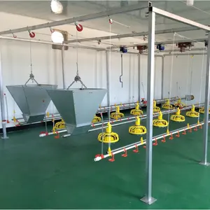 Equipo Avícola Automático, Comedero para Pollitos, para Granjas Avícolas, <span class=keywords><strong>Rojo</strong></span>, Porta Huevos Naranja, Plástico, 100 Unidades - Product Image 1