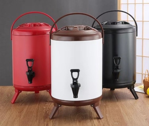 Bouteille isotherme commerciale en acier inoxydable à double paroi, seau <span class=keywords><strong>de</strong></span> conservation <span class=keywords><strong>de</strong></span> la chaleur pour le voyage, thermos pour thé au lait - Product Image 3